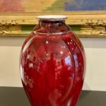 Sèvres, stoneware oxblood vase